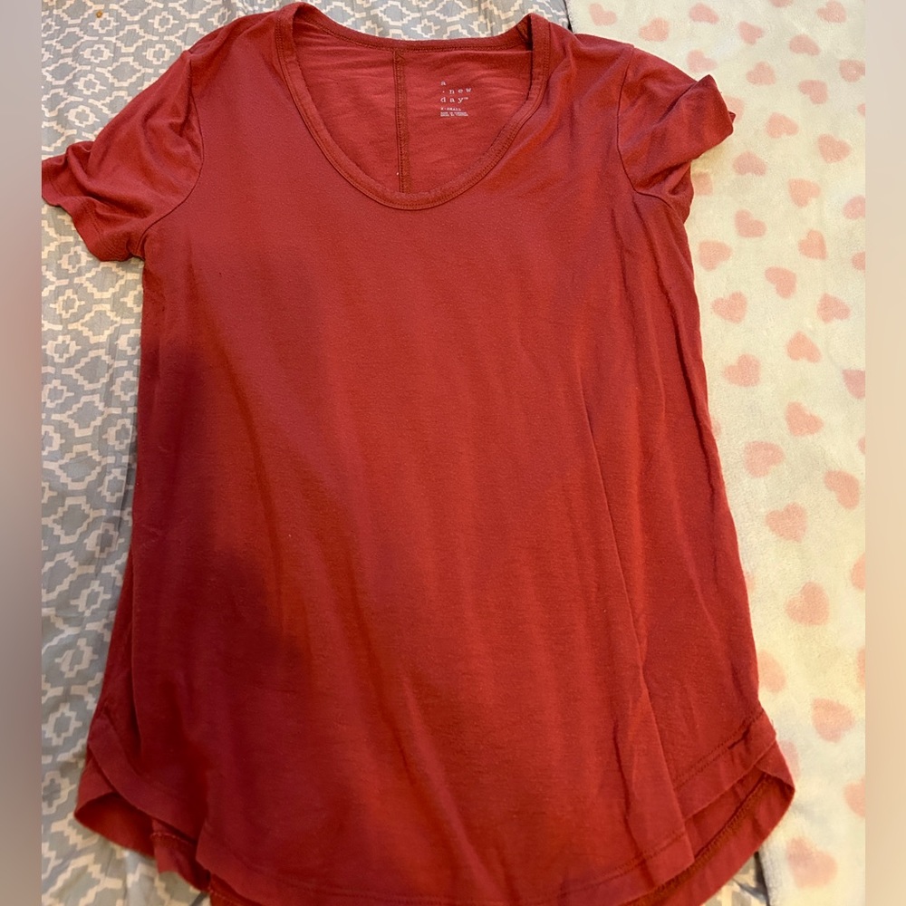 Brunt Orange t-shirt